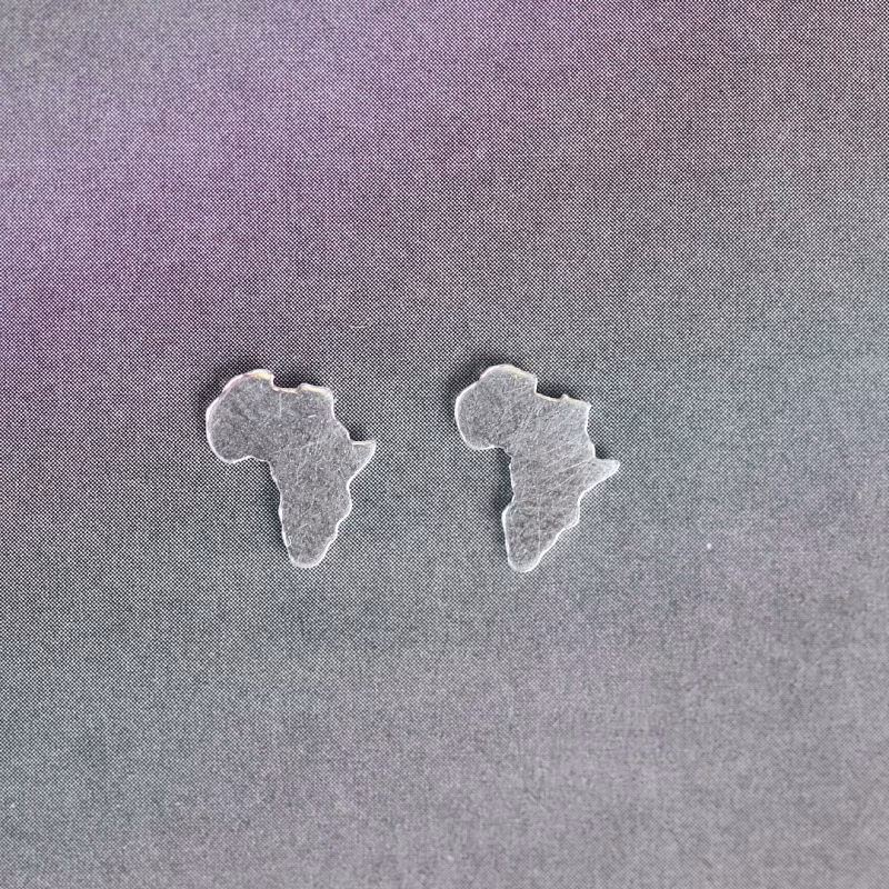 Africa Silver Studs